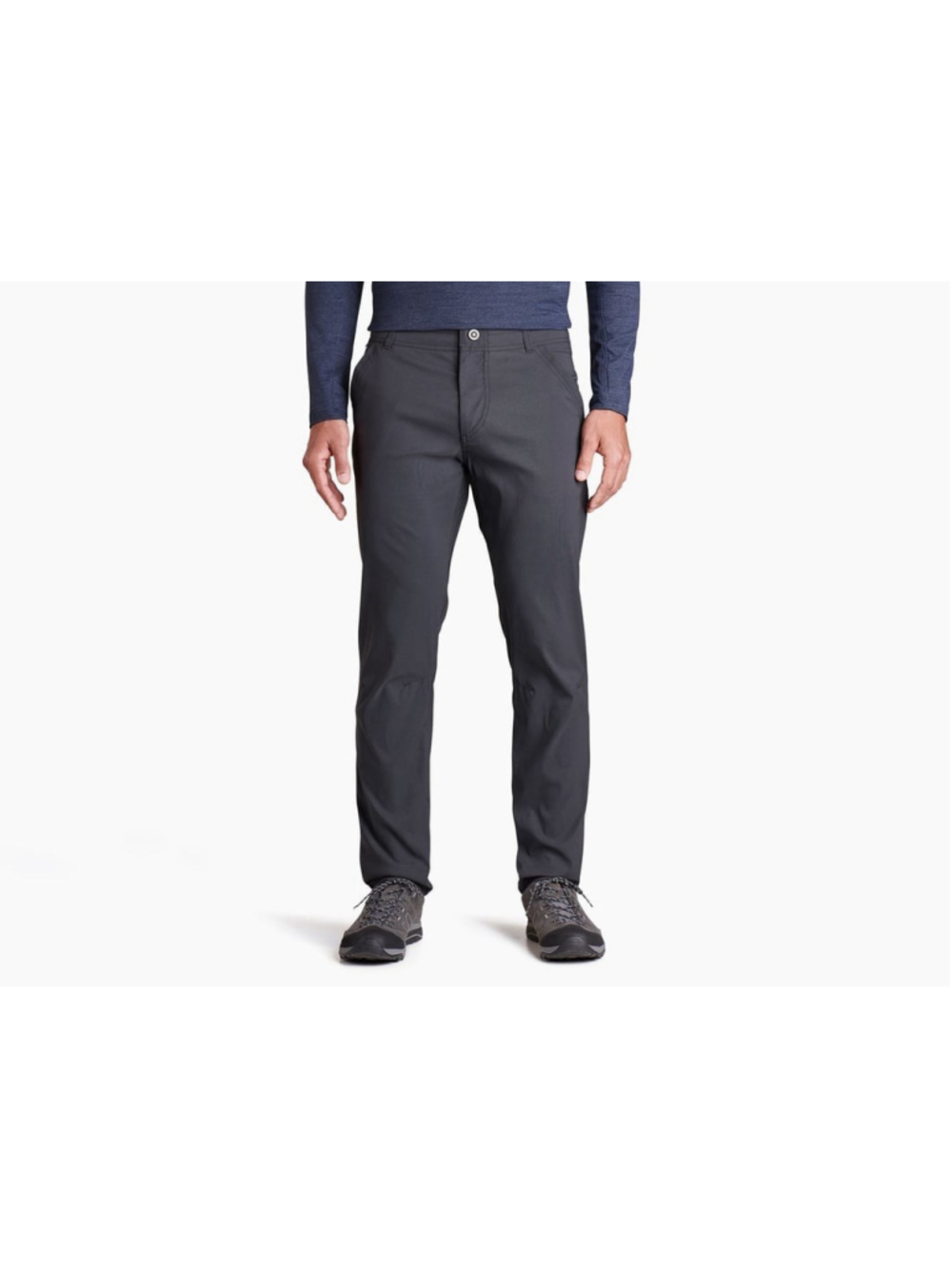 Kuhl Renegade Afire Chino Pants Mens 35x34 Gray Hiking Stretch Nylon UPF